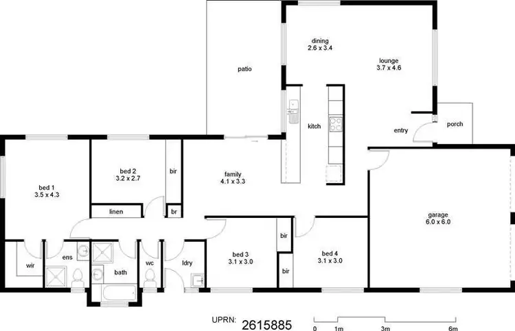 Floorplan of Homely house listing, 67 Sanctuary Drive, Idalia QLD 4811