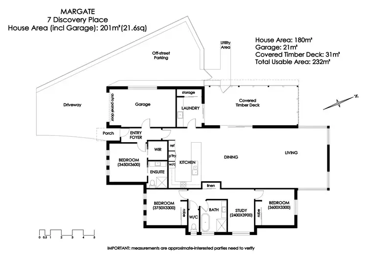 Floorplan of Homely house listing, 7 Discovery Place, Margate TAS 7054