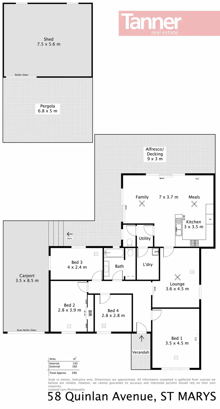 Floorplan of Homely house listing, 58 Quinlan Avenue, St Marys SA 5042