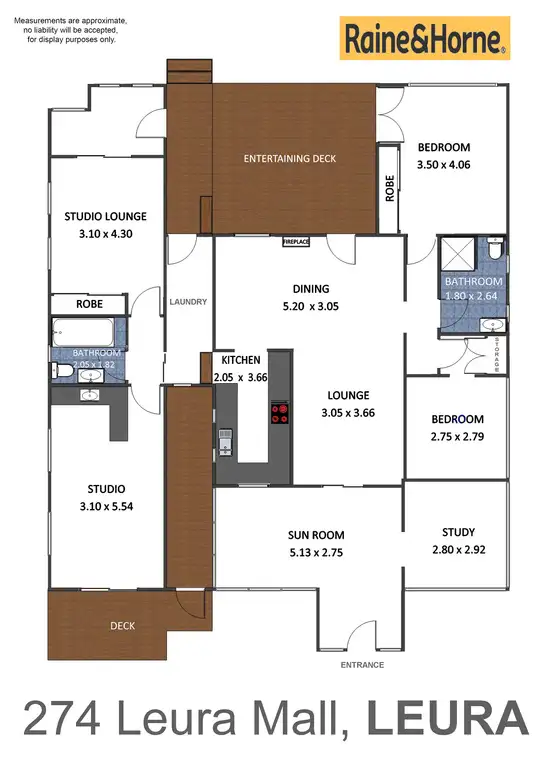 Floorplan of Homely house listing, 274 Leura Mall, Leura NSW 2780