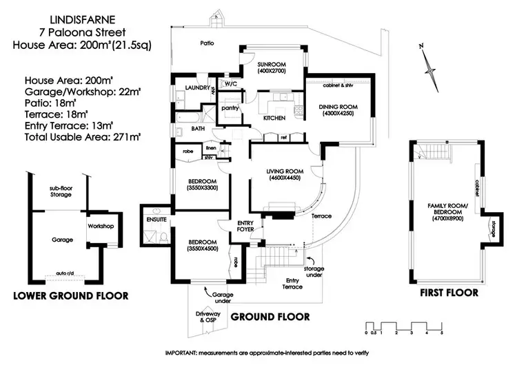 Floorplan of Homely house listing, 7 Paloona Street, Lindisfarne TAS 7015