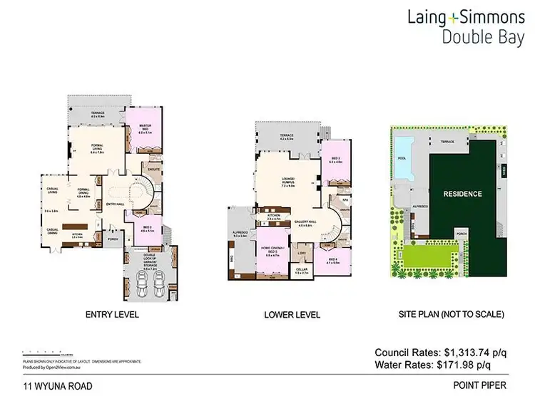 Floorplan of Homely house listing, 11 Wyuna Road, Point Piper NSW 2027