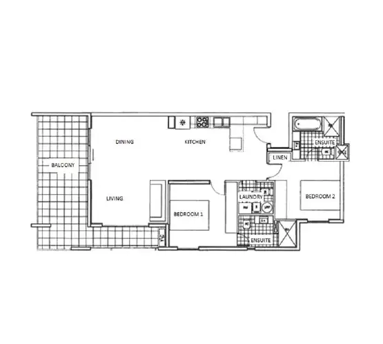 Floorplan of Homely house listing, 27/1 Douro Place, West Perth WA 6005