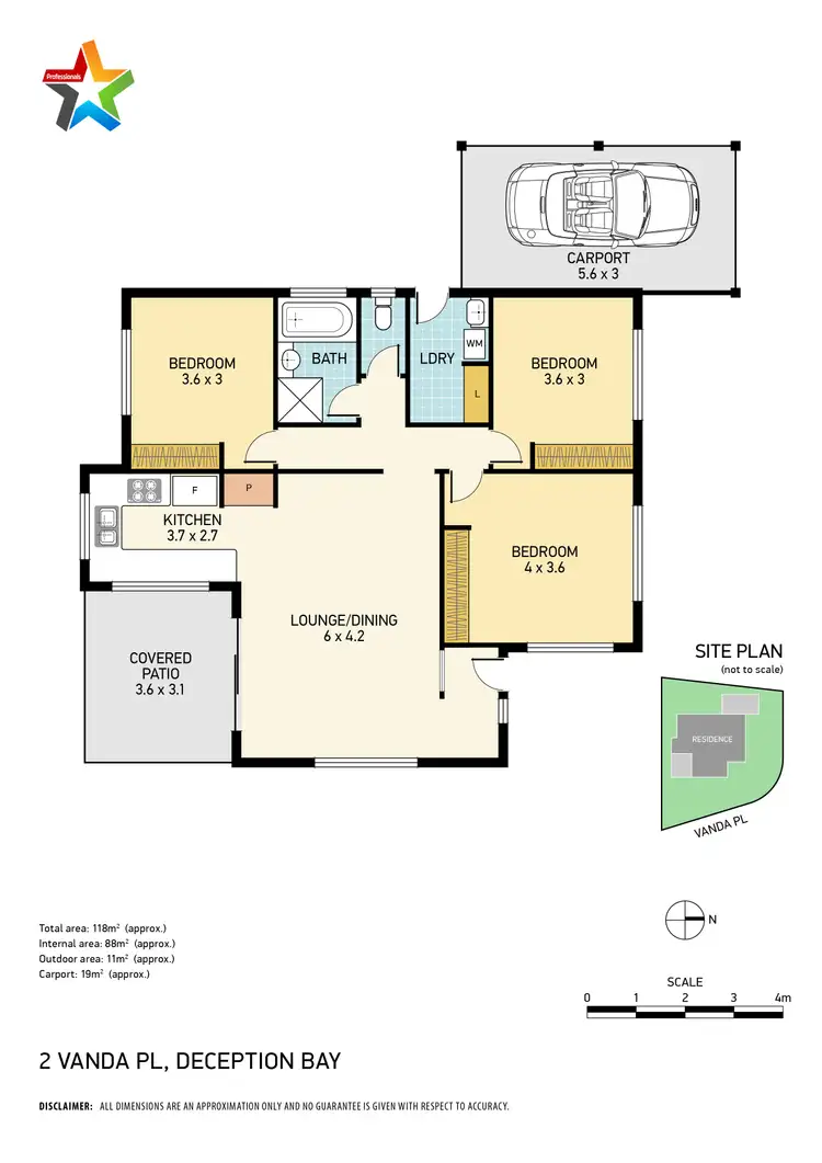 Floorplan of Homely house listing, 2 Vanda Place, Deception Bay QLD 4508