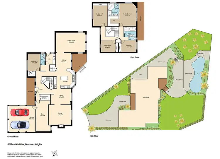 Floorplan of Homely house listing, 62 Mannikin Drive, Woronora Heights NSW 2233