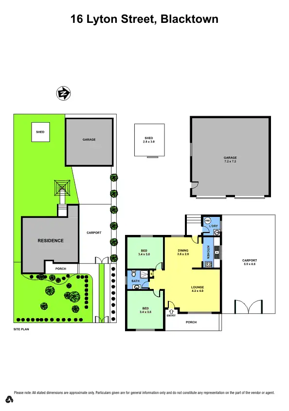 Floorplan of Homely house listing, 16 Lyton Street, Blacktown NSW 2148