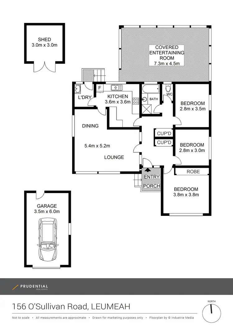 Floorplan of Homely house listing, 156 O'Sullivan Road, Leumeah NSW 2560