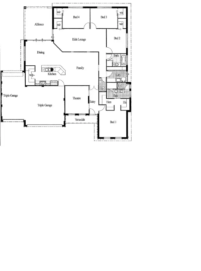 Floorplan of Homely house listing, 43 Southampton Drive, Piara Waters WA 6112