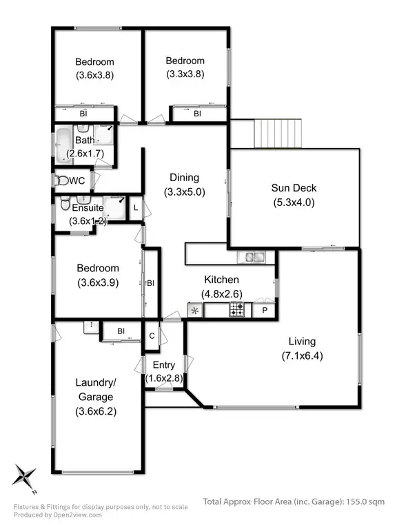 Floorplan of Homely house listing, 23 Freesia Crescent, Kingston TAS 7050