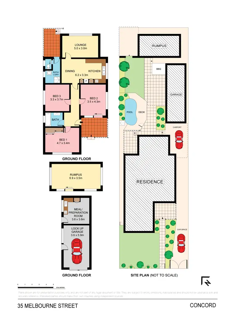 Floorplan of Homely house listing, 35 Melbourne Street,, Concord NSW 2137