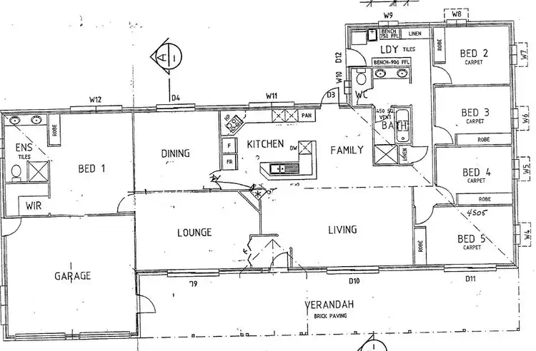 Floorplan of Homely house listing, 1 Pembroke Court, Alexandra Hills QLD 4161