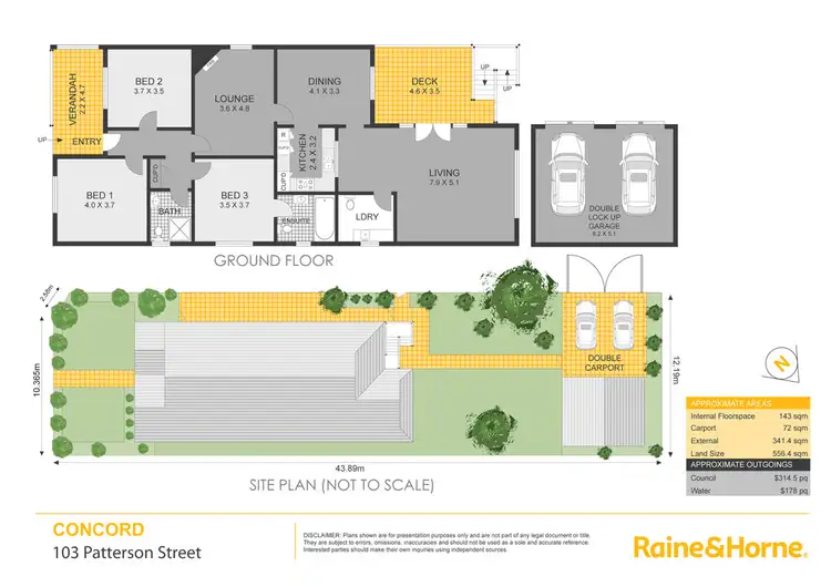 Floorplan of Homely house listing, 103 Patterson Street, Concord NSW 2137