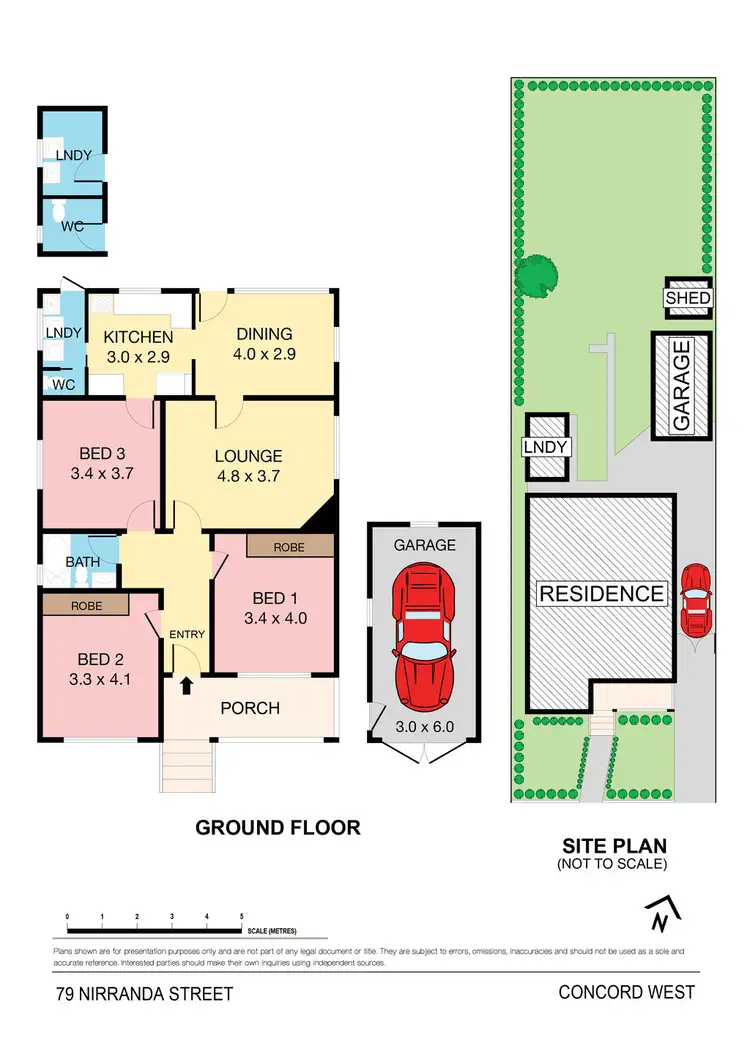 Floorplan of Homely house listing, 79 Nirranda Street, Concord West NSW 2138