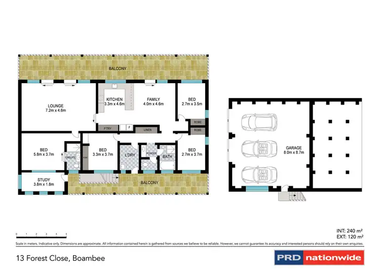 Floorplan of Homely house listing, 13 Forest Close, Boambee NSW 2450