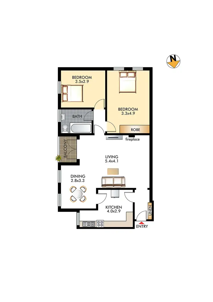 Floorplan of Homely apartment listing, 11/2A Victoria Road, Bellevue Hill NSW 2023