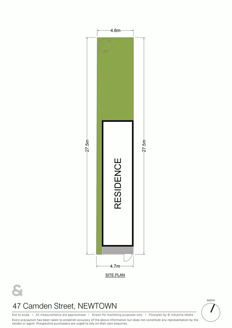 Floorplan of Homely house listing, 47 Camden Street, Newtown NSW 2042