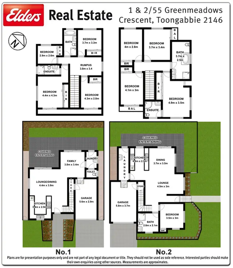 Floorplan of Homely house listing, 1/55 Greenmeadows Crescent, Toongabbie NSW 2146