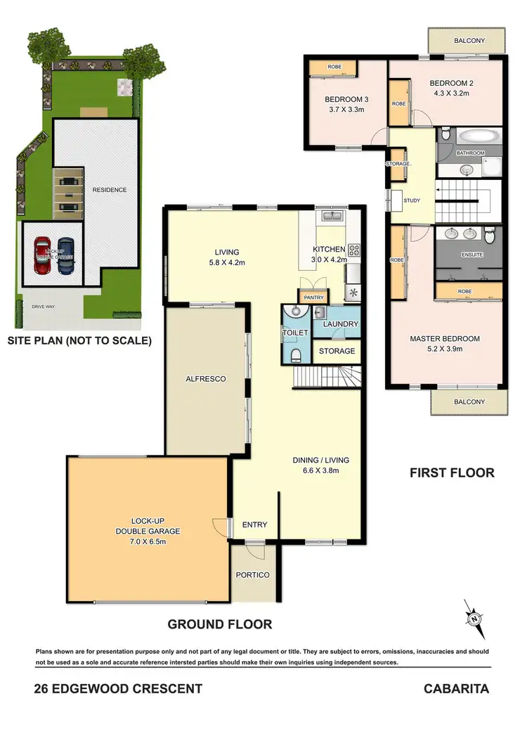 Floorplan of Homely house listing, 26 Edgewood Crescent, Cabarita NSW 2137