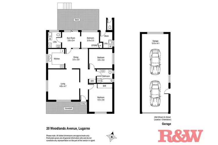 Floorplan of Homely house listing, 20 Woodlands Avenue, Lugarno NSW 2210