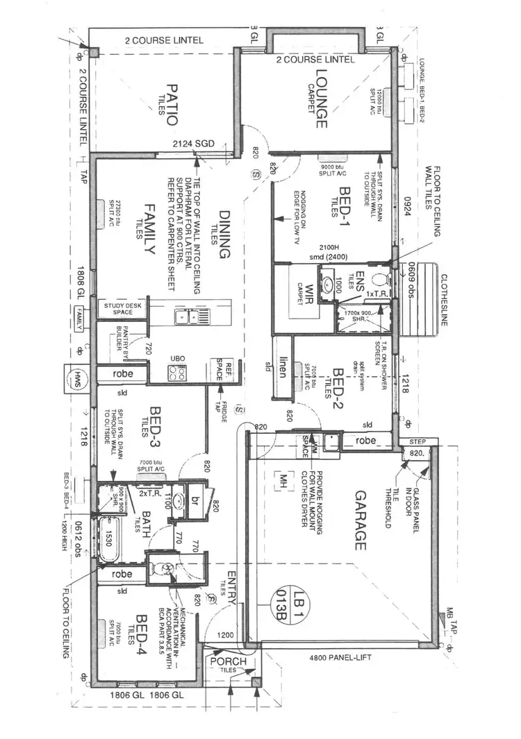 Floorplan of Homely house listing, 7 Dahlia Street, Burdell QLD 4818