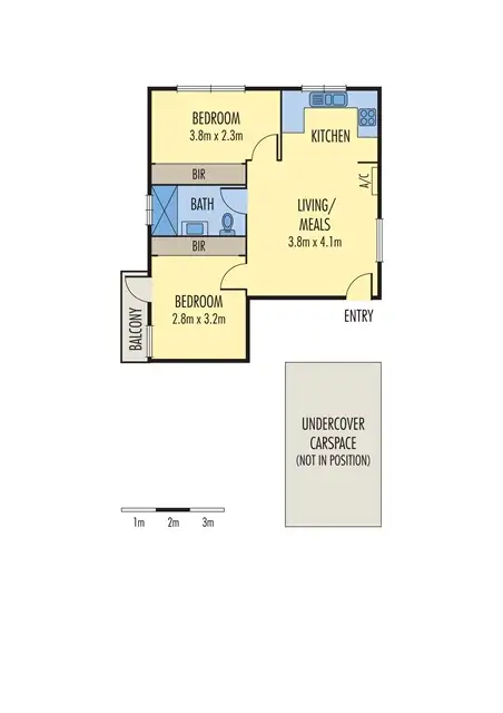 Floorplan of Homely apartment listing, 1/169-173 Keele Street, Collingwood VIC 3066