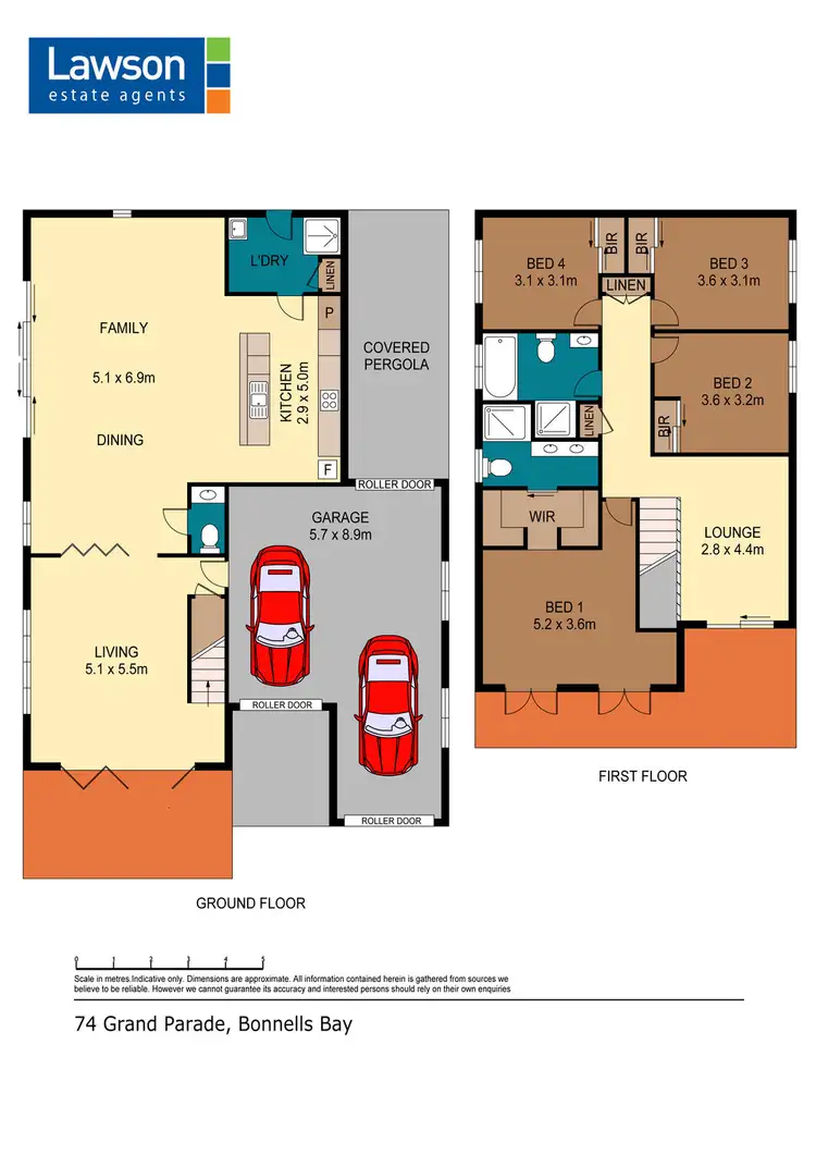 Floorplan of Homely house listing, 74 Grand Parade, Bonnells Bay NSW 2264