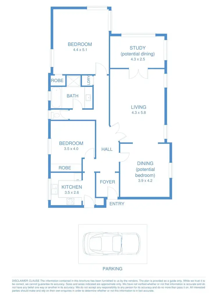 Floorplan of Homely unit listing, 2/12 Rosemont Avenue, Woollahra NSW 2025