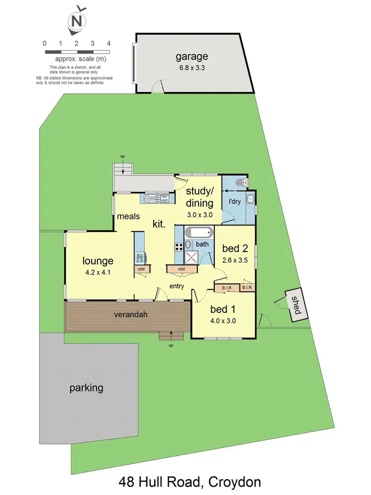 Floorplan of Homely house listing, 48 Hull Road, Croydon VIC 3136