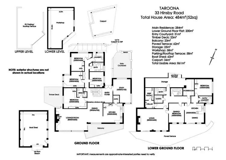 Floorplan of Homely house listing, 33 Hinsby Road, Taroona TAS 7053