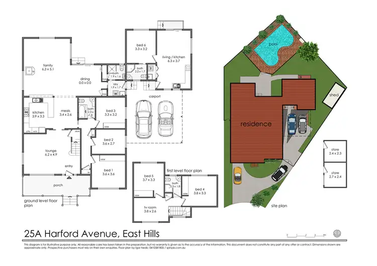 Floorplan of Homely house listing, 25a Harford Avenue, East Hills NSW 2213
