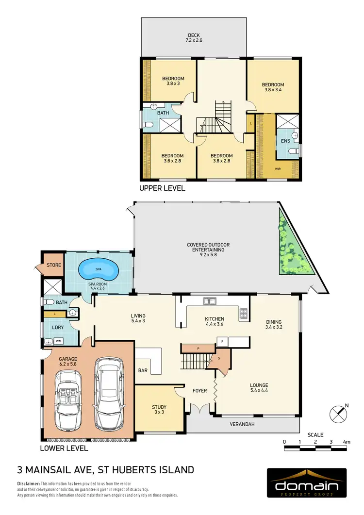 Floorplan of Homely house listing, 3 Mainsail Avenue, St Huberts Island NSW 2257