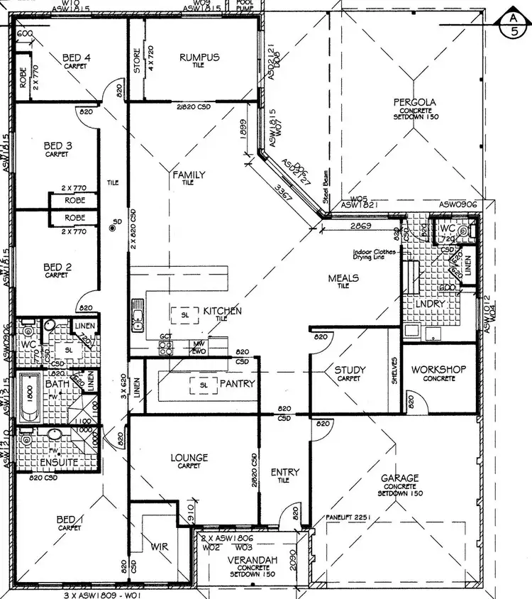 Floorplan of Homely house listing, Address available on request
