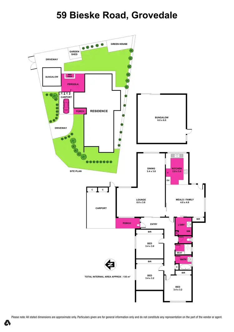 Floorplan of Homely house listing, 59 Bieske Road, Grovedale VIC 3216