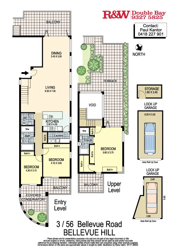 Floorplan of Homely apartment listing, 3/56 Bellevue Road, Bellevue Hill NSW 2023