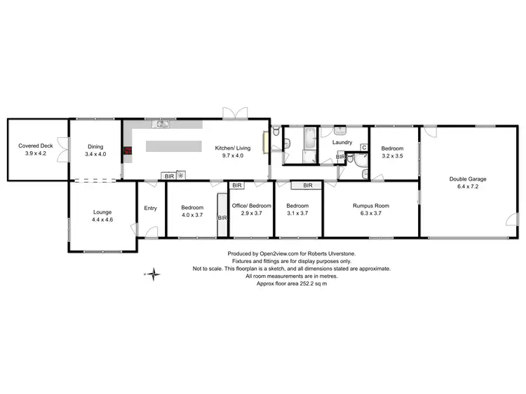 Floorplan of Homely house listing, 65 Leith Road, Leith TAS 7315