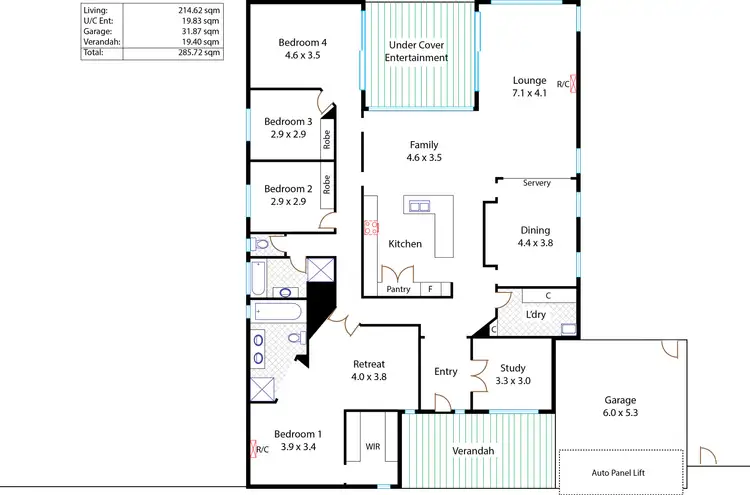 Floorplan of Homely house listing, Address available on request