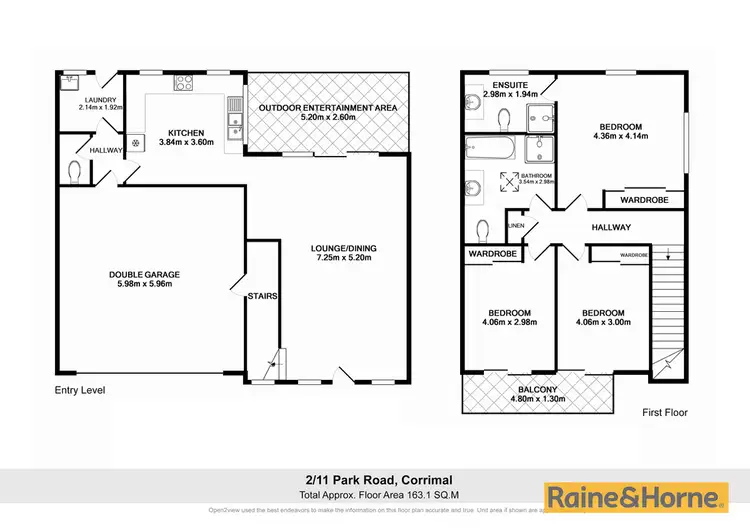 Floorplan of Homely townhouse listing, 2/11 Park Road, Corrimal NSW 2518