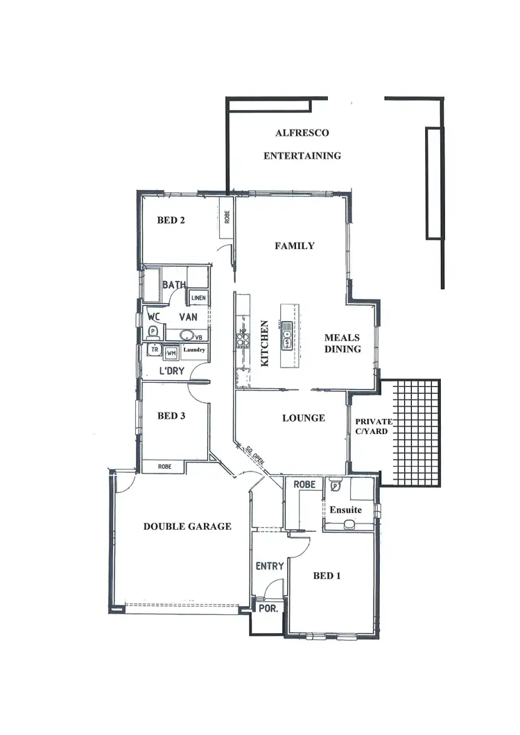 Floorplan of Homely house listing, 17 Tapp Terrace, Murray Bridge SA 5253