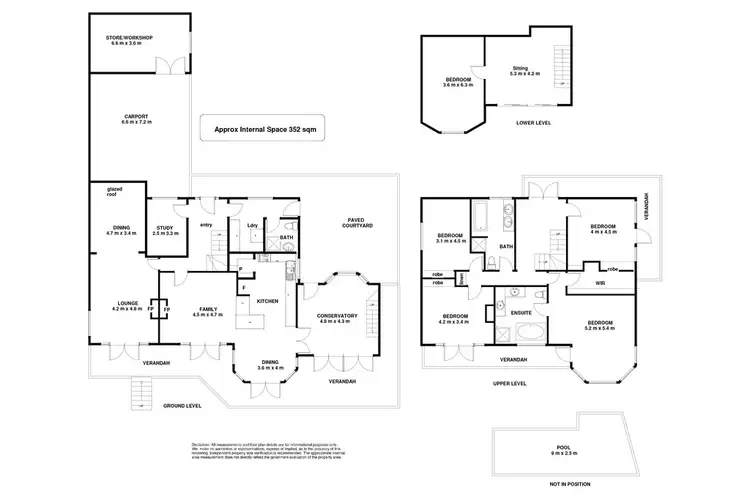 Floorplan of Homely house listing, 16 Utiekah Drive, Taroona TAS 7053