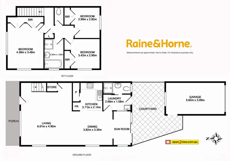 Floorplan of Homely townhouse listing, 1/46 Wason Street, Ulladulla NSW 2539