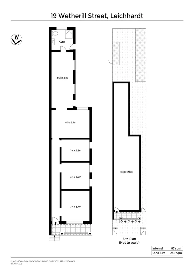 Floorplan of Homely house listing, 19 Wetherill Street, Leichhardt NSW 2040