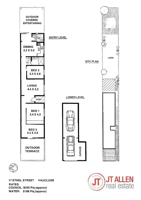 Floorplan of Homely house listing, 17 Ethel Street, Vaucluse NSW 2030