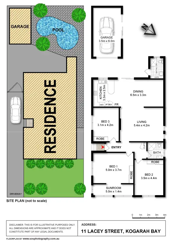 Floorplan of Homely house listing, 11 Lacey Street, Kogarah Bay NSW 2217