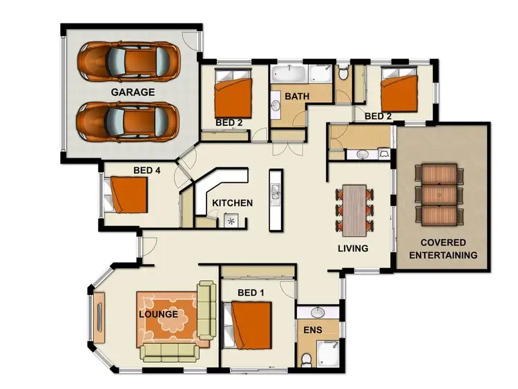 Floorplan of Homely house listing, 88 Oakview Street, Parkinson QLD 4115