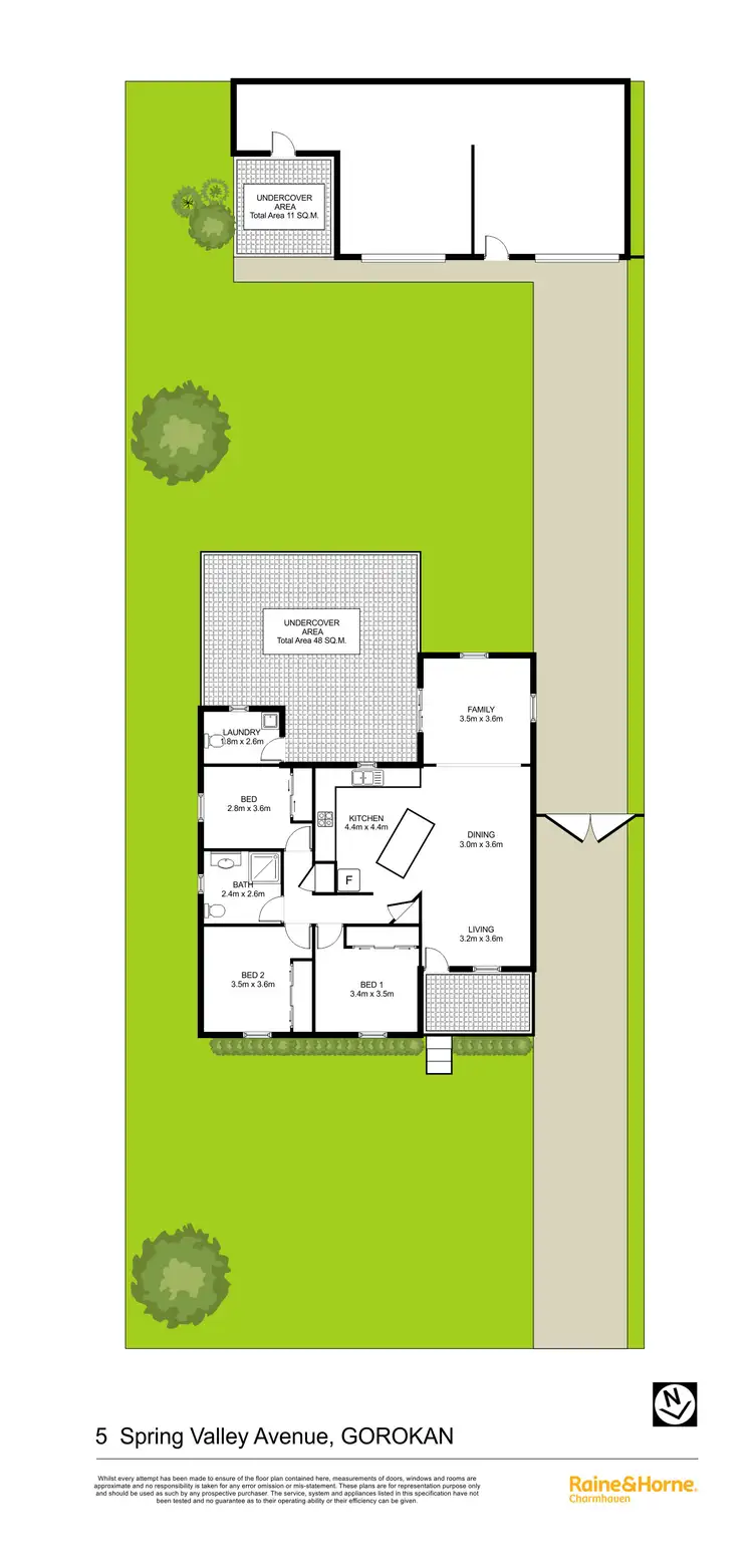 Floorplan of Homely house listing, 5 Spring Valley Avenue, Gorokan NSW 2263