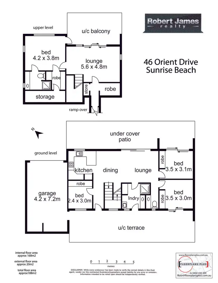 Floorplan of Homely house listing, 46 Orient Drive, Sunrise Beach QLD 4567