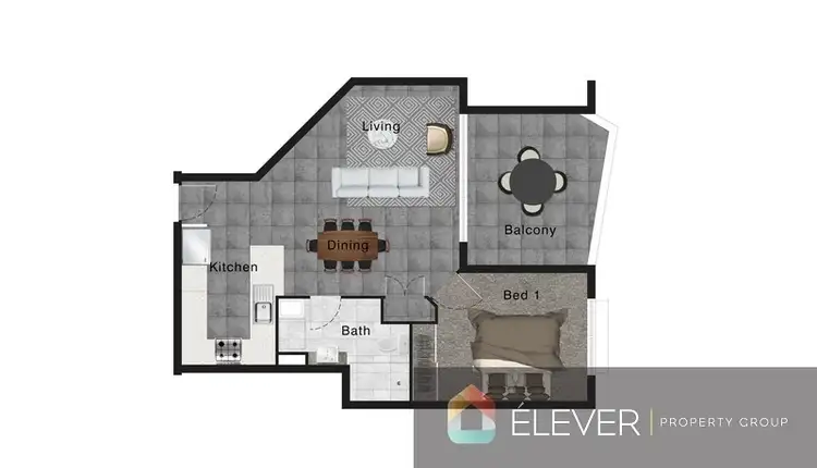 Floorplan of Homely apartment listing, 10/ 41-45 Lumley Street, Upper Mount Gravatt QLD 4122