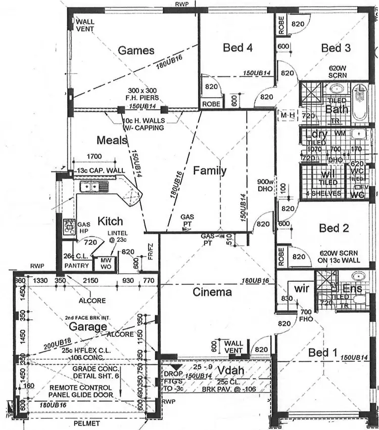 Floorplan of Homely house listing, 14 Cobalt Link, Australind WA 6233