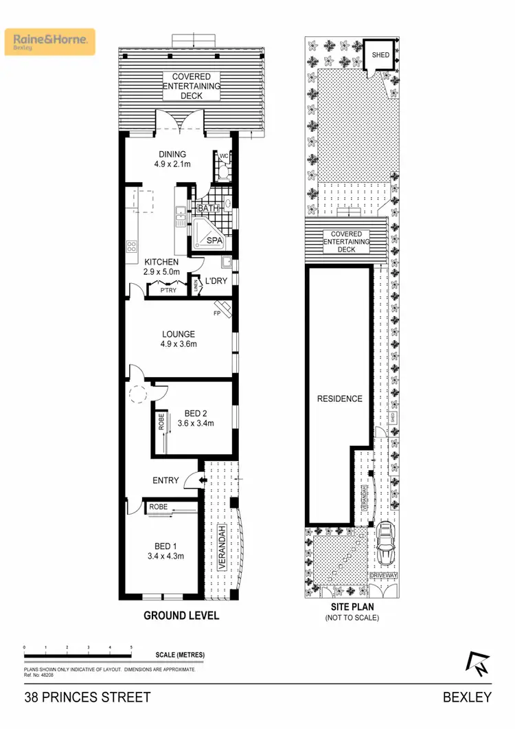 Floorplan of Homely house listing, 38 Princes street, Bexley NSW 2207