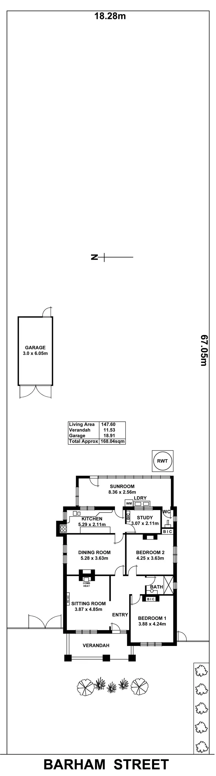 Floorplan of Homely house listing, 29 Barham Street, Allenby Gardens SA 5009